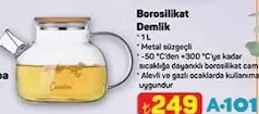 BOROSİLİKAT DEMLİK 1 L indirimli fiyat BOROSİLİKAT DEMLİK 1 L fiyat ve kampanya bilgisi